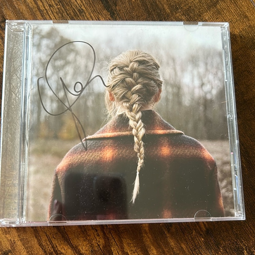 Taylor Swift Signed Evermore